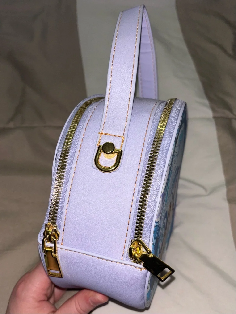 Genshin Impact Round Pin Purse Bag